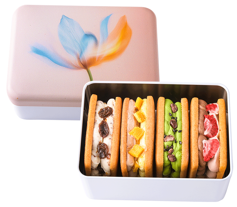 Coloris（コロリス）（4個入〔いちごショコラ、宇治抹茶、ラムレーズン、マンゴー 各1個〕）