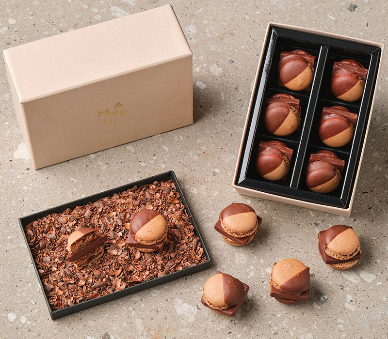 生チョコマカロン -Chocolate-