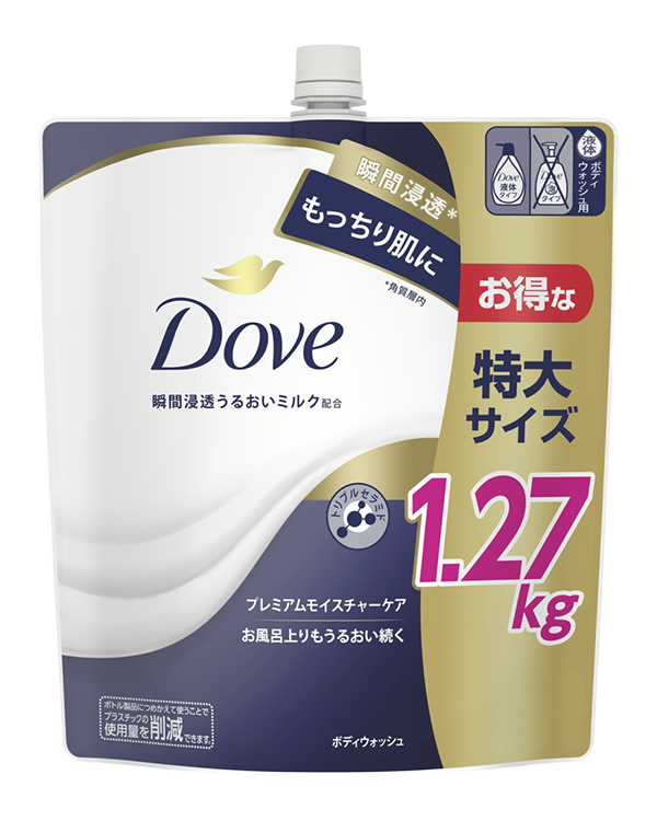 ダヴボディウォッシュ　プレミアムモイスチャーケアつめかえ用1270g