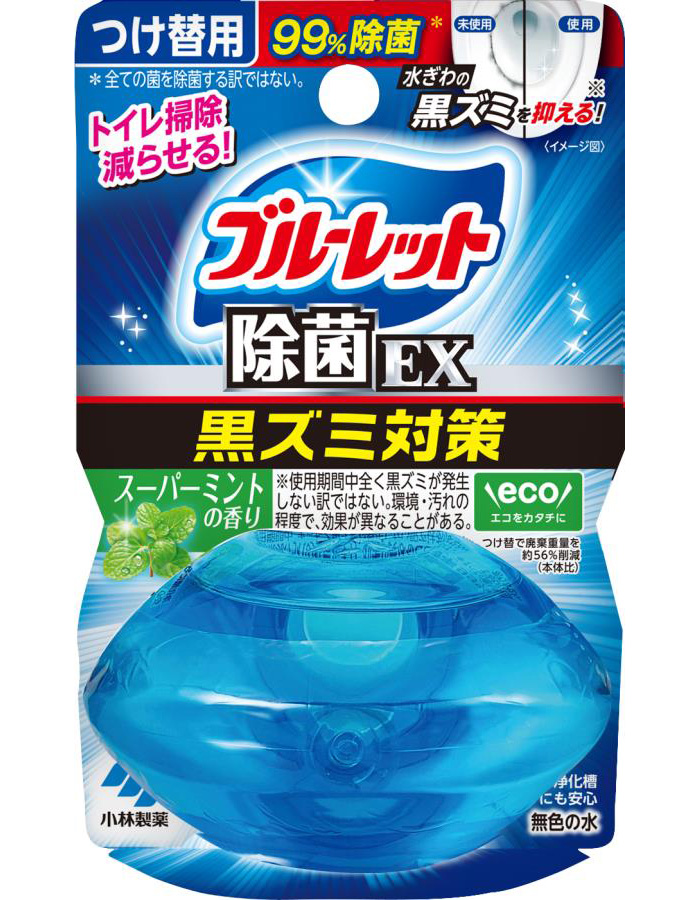 液体ブルーレットおくだけ除菌EXつけ替用　スーパーミント