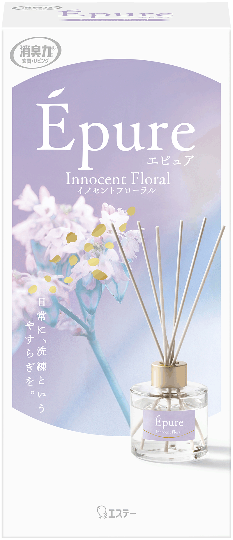 消臭力Epure　本体　イノセントフローラル