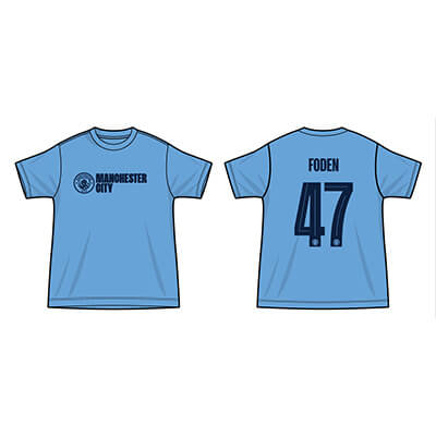 CITY IN TOKYO 2023  ユニフォーム型キーホルダー No.47 PHIL FODEN