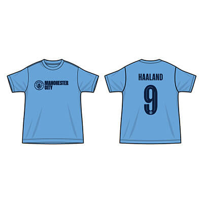 CITY IN TOKYO 2023  ユニフォーム型キーホルダー No.9 ERLING HAALAND 