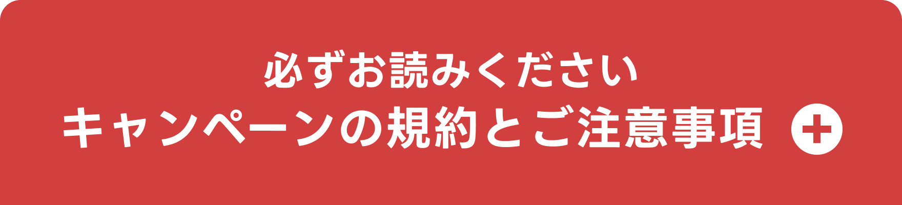 必ずお読みください キャンペーンの規約とご注意事項