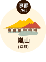 京都No1「嵐山」