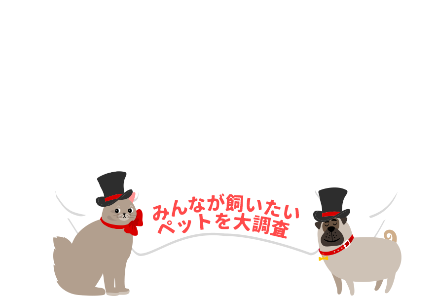 Dポイントクラブ 年最新ペットランキング みんなが飼いたい人気ペットを大調査 Dポイントクラブアンケート