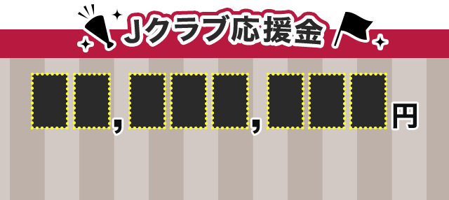 Jクラブ応援額