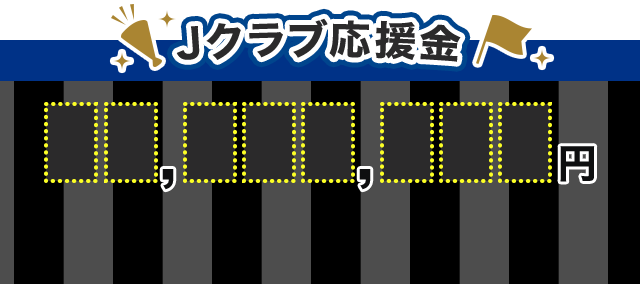Jクラブ応援額