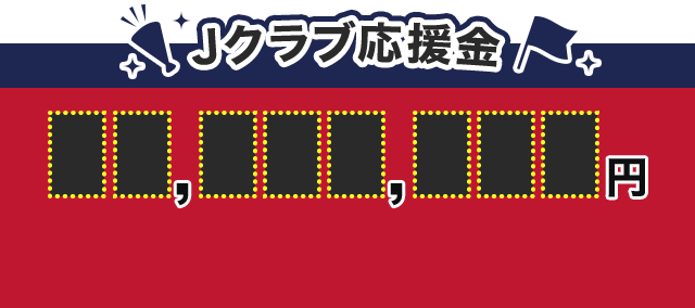 Jクラブ応援額