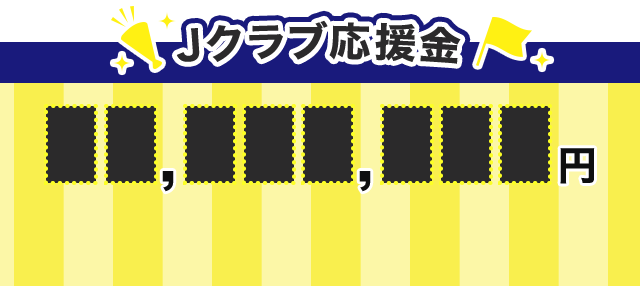 Jクラブ応援額