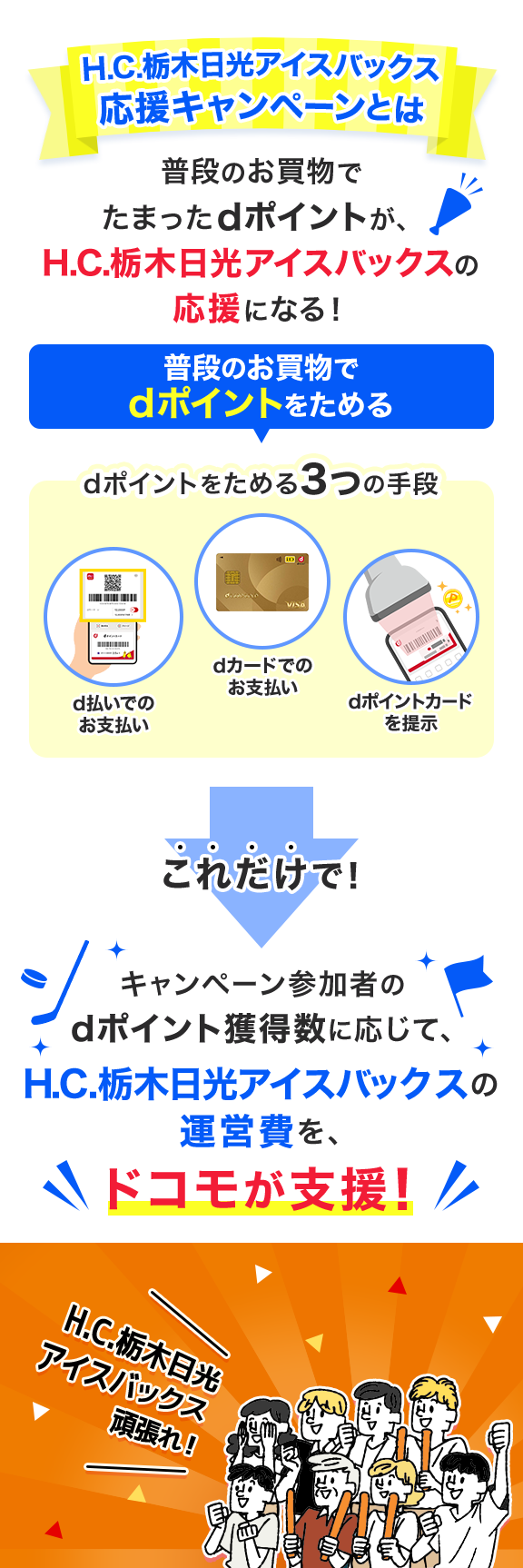 H.C.栃木日光アイスバックス 応援キャンペーンとは