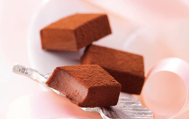 お子さまにも人気な生チョコレート
